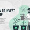 Person watering three potted plants with currency symbols, symbolizing financial growth and how to invest in SIP.